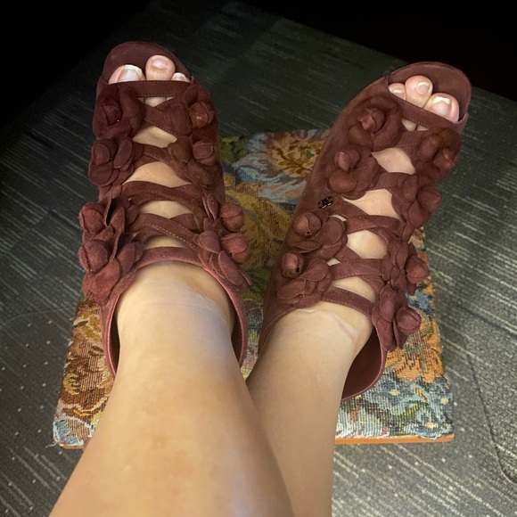 Chanel Open Toe Boots - Picture 5 of 5